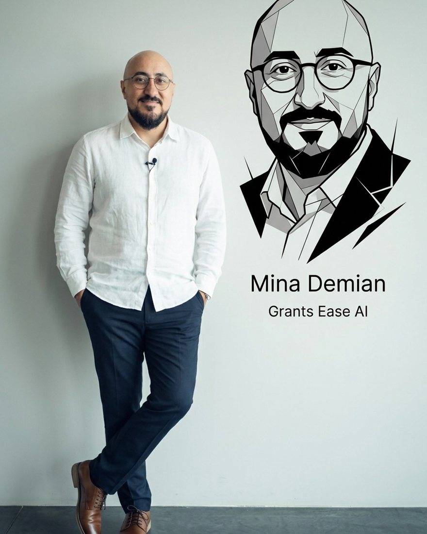 Mina Demian, founder of grants-ease.ai Advisory